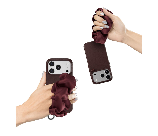 MAGEASY Foulard M do iPhone 17 Pro (Burgundy ) - 1416069 - zdjęcie 5